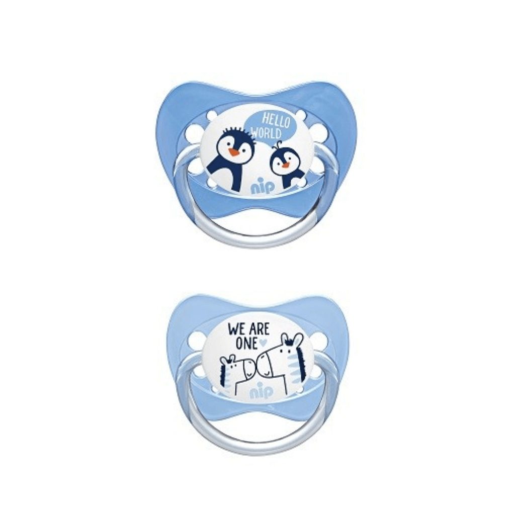 Nip Family latex játszócumi 5-18 hó 2 db (fiús)