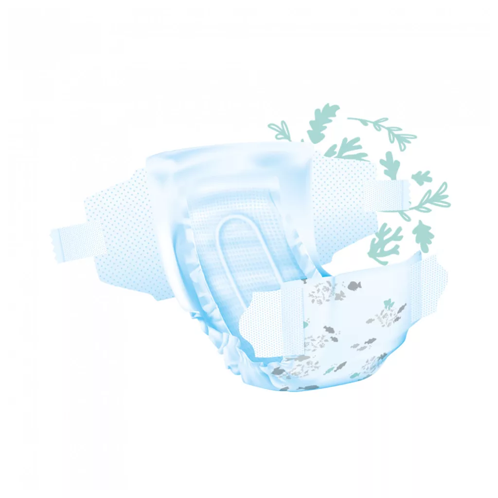 MOLTEX Pure&Nature öko pelenka, Újszülött 1, 2-4 kg HAVI PELENKACSOMAG 132 db + AJÁNDÉK Baba az autóban matrica