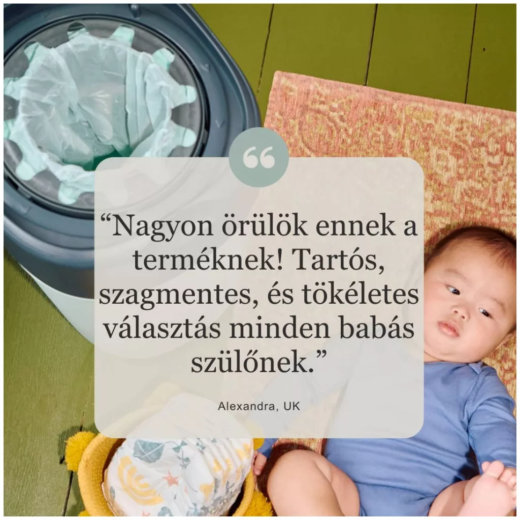 Tommee Tippee Twist&Click Sangenic TEC pelenka kuka utántöltő (6 db)