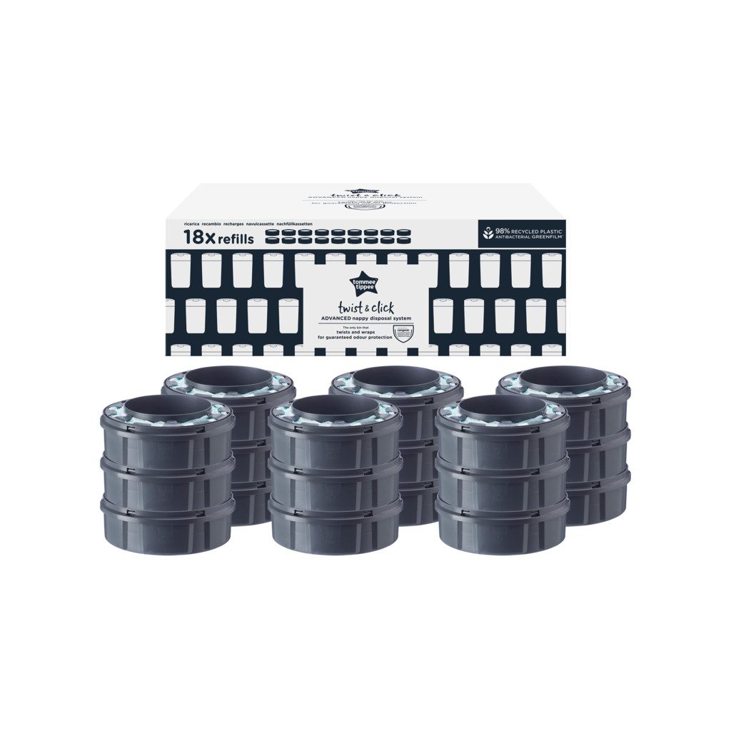 Tommee Tippee Twist & Click Sangenic TEC pelenka kuka utántöltő (18 db)