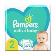   Pampers Active Baby pelenka, Mini 2, 4-8 kg, HAVI PELENKACSOMAG 172 db