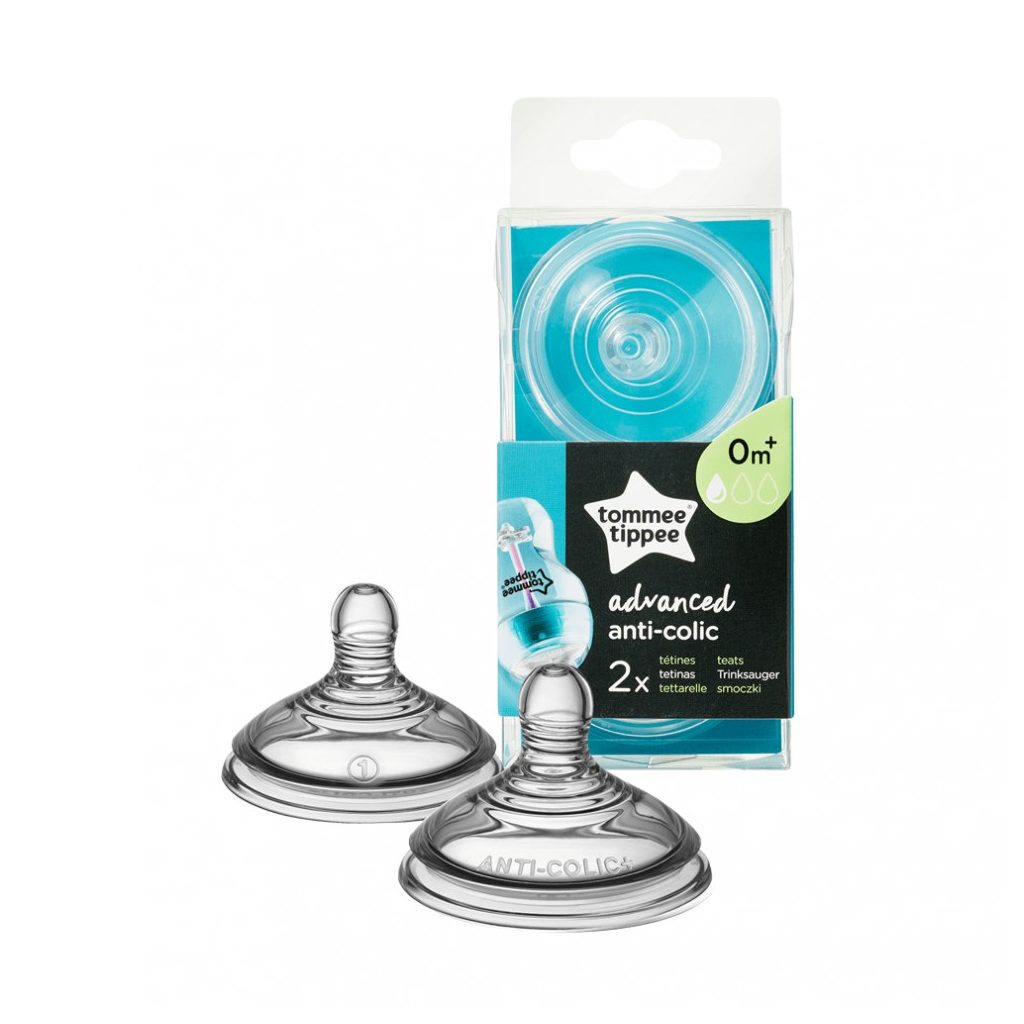 Tommee Tippee Advanced Anti-Colic etetőcumi, lassú folyású 0 hó+ (2db)