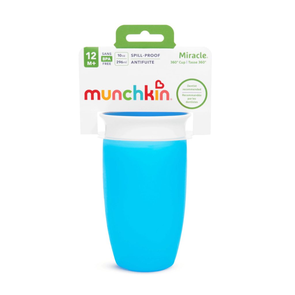Munchkin Miracle Cup itatópohár, 296 ml (kék)