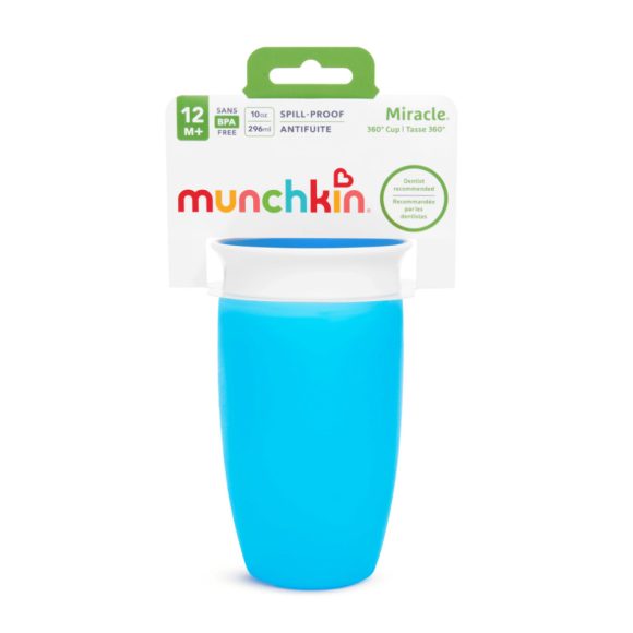 Munchkin Miracle Cup itatópohár, 296 ml (kék)