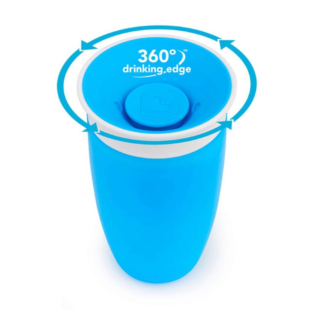 Munchkin Miracle Cup itatópohár, 296 ml (kék)