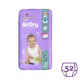   Violeta Double Care Air Dry nadrágpelenka 5, 11-18 kg, 52 db (+ 40 db ajándék törlőkendő)