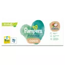 Pampers Harmonie Coconut Plastic free műanyagmentes kókuszos nedves törlőkendő 9x44 db