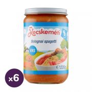 Kecskeméti bolognai spagetti, 8 hó+ (6x220 g)