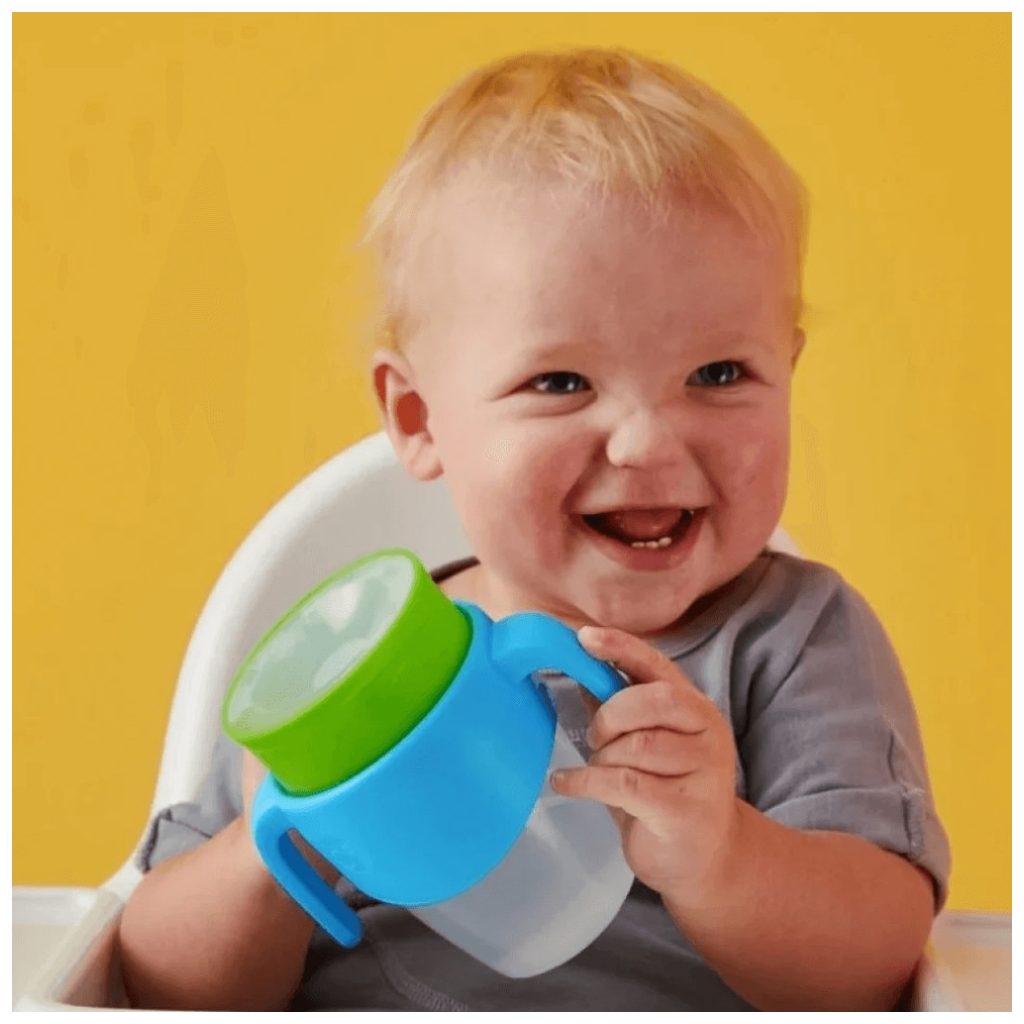 B.box 360° itatópohár 250 ml (óceánkék)