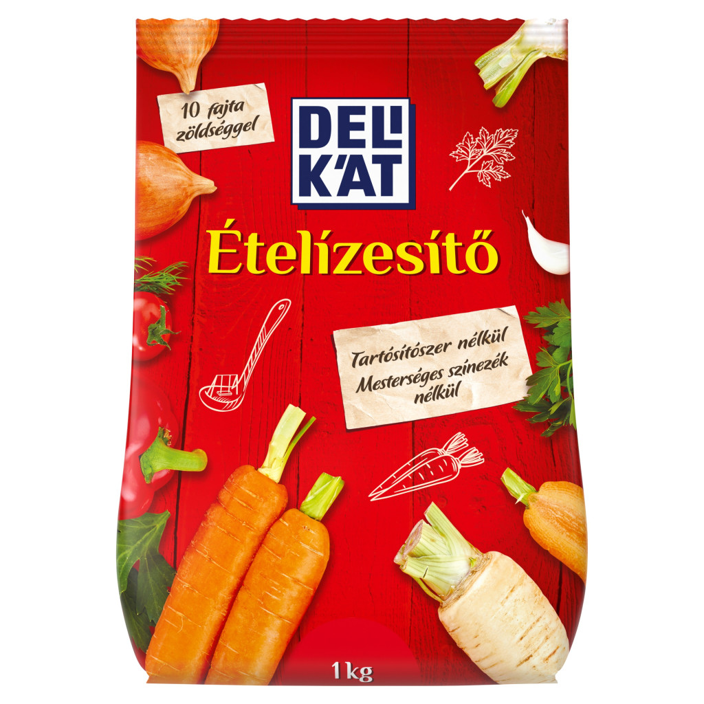 Delikát Ételízesítő jódozott só (1 kg)
