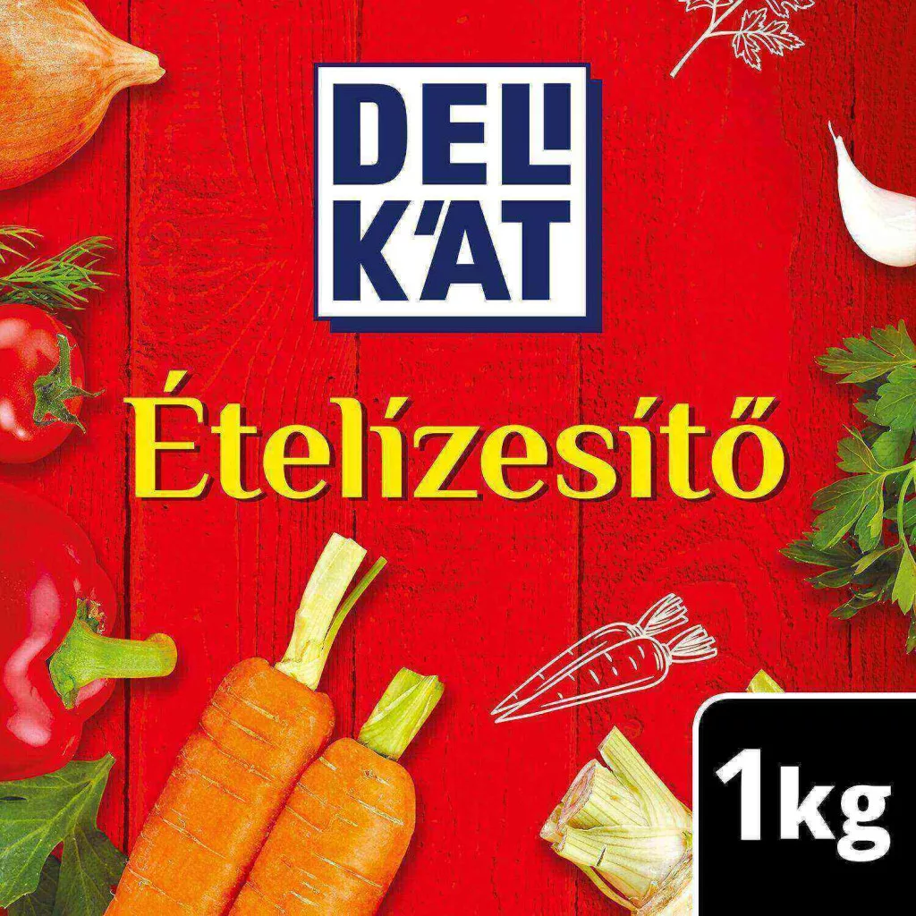 Delikát Ételízesítő jódozott só (1 kg)