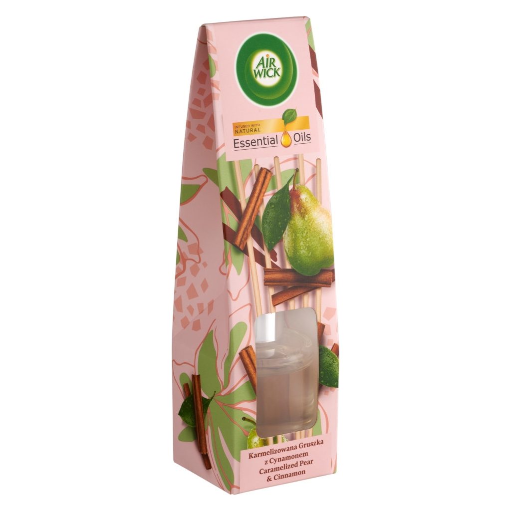 Air Wick pálcikás illatosító, Körte és fahéj illat (25 ml)