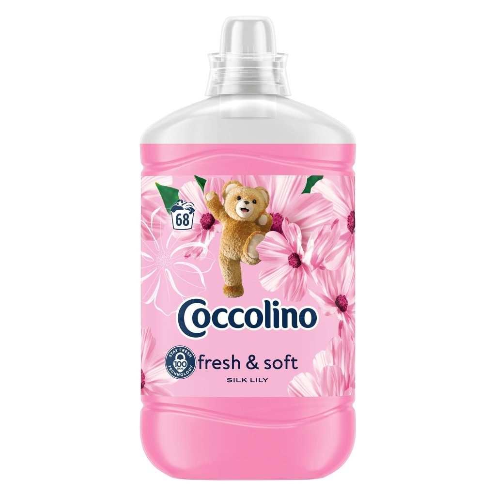 Coccolino Silk Lily öblítőkoncentrátum 1700 ml  (68 mosás)