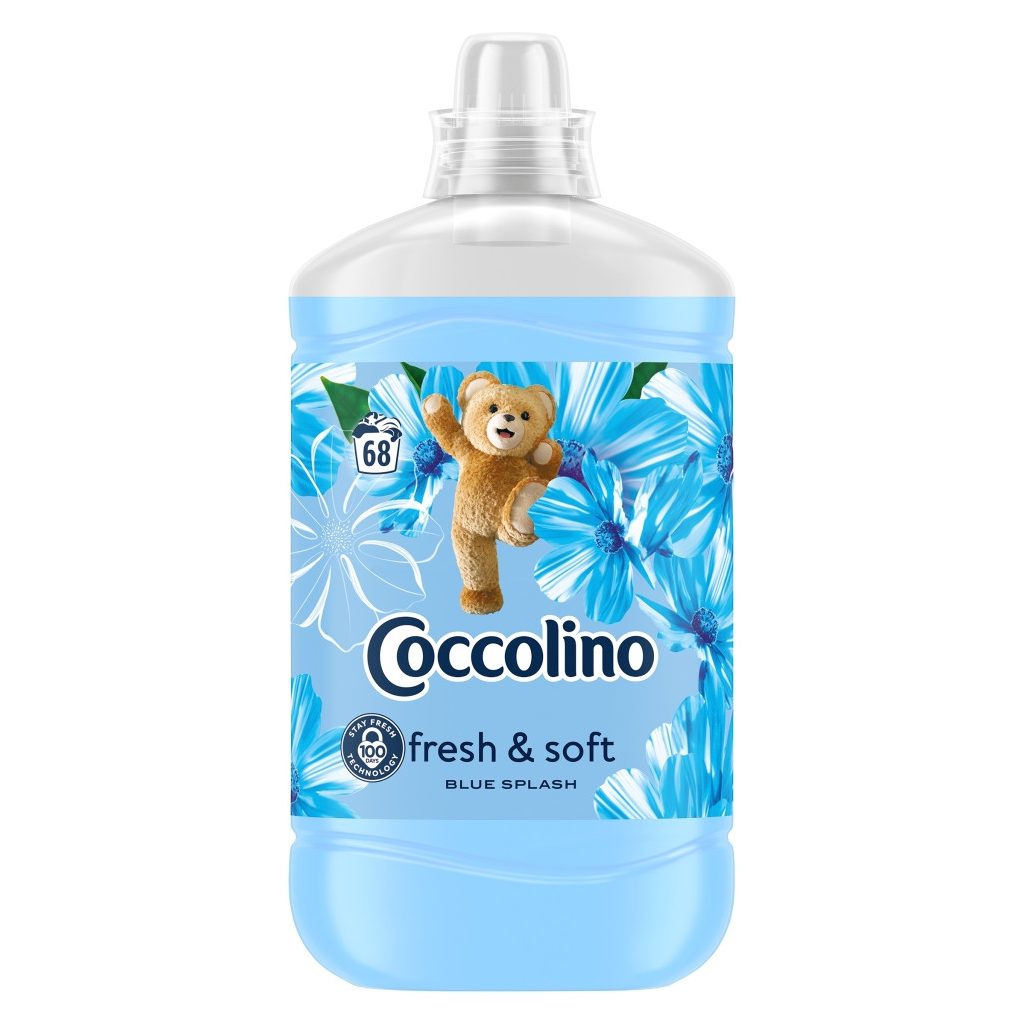 Coccolino Blue Splash öblítőkoncentrátum 1700 ml (68 mosás)