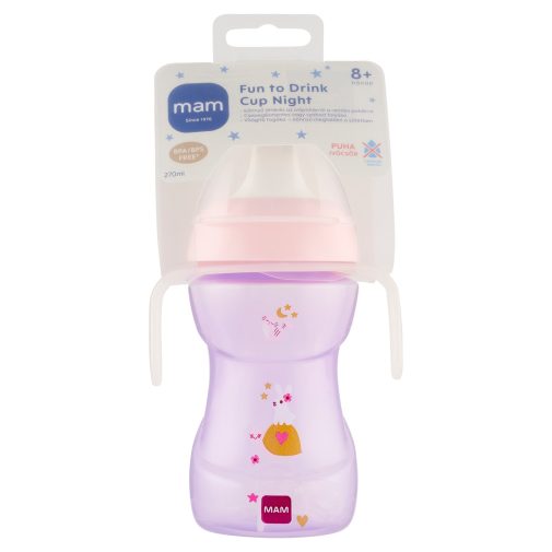 MAM Fun to Drink Night ivópohár 270ml (fiús)