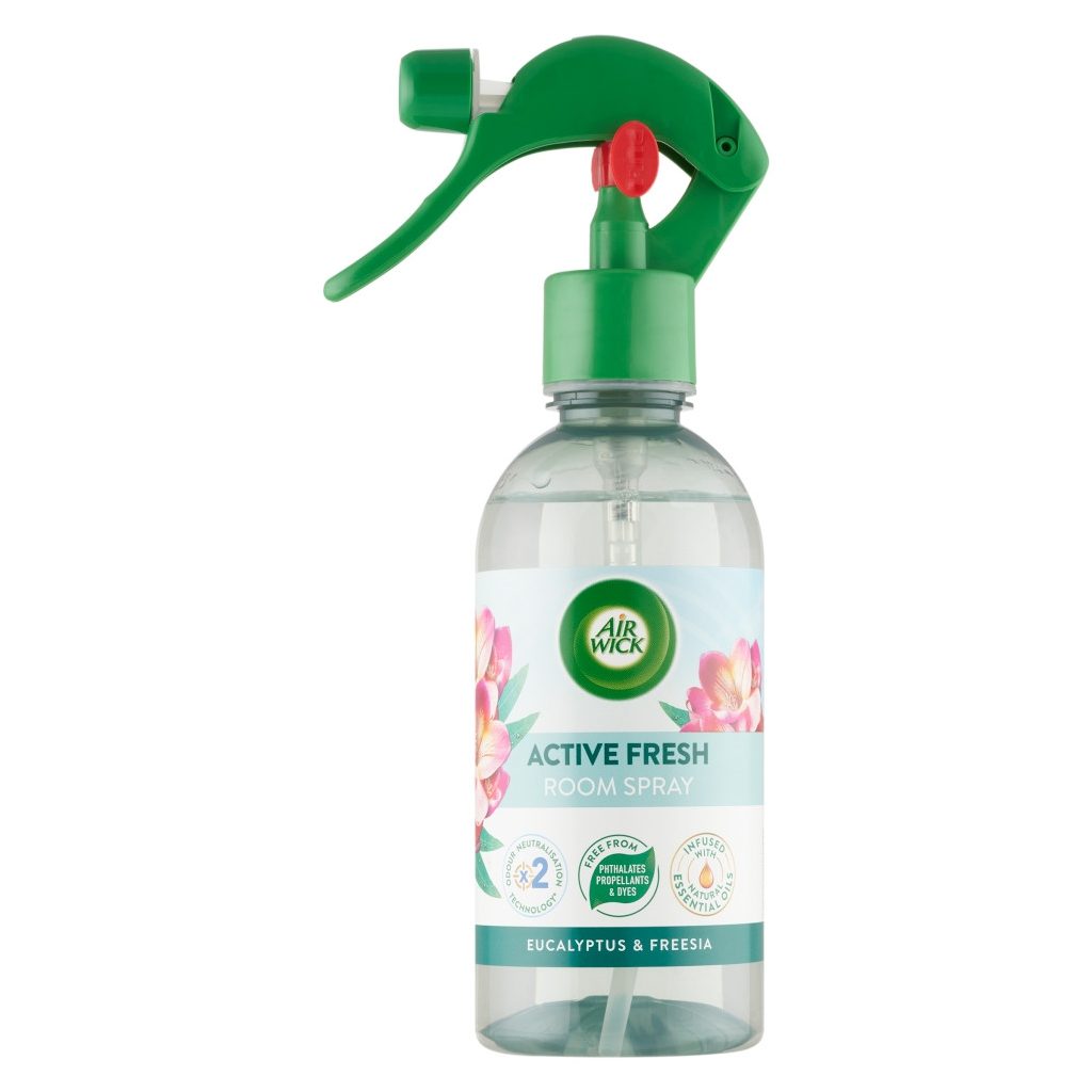 Air Wick Active Fresh légfrissítő spray, Eukaliptusz & frézia (237 ml)