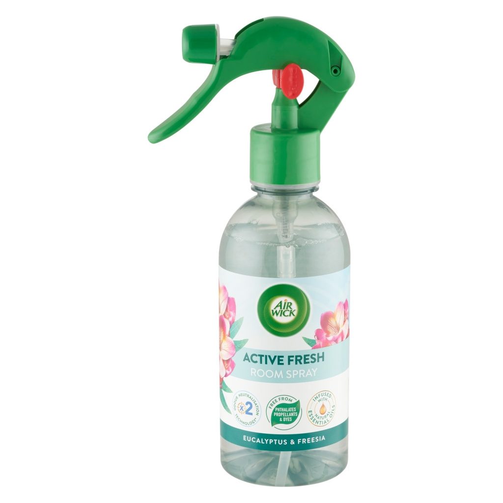 Air Wick Active Fresh légfrissítő spray, Eukaliptusz & frézia (237 ml)