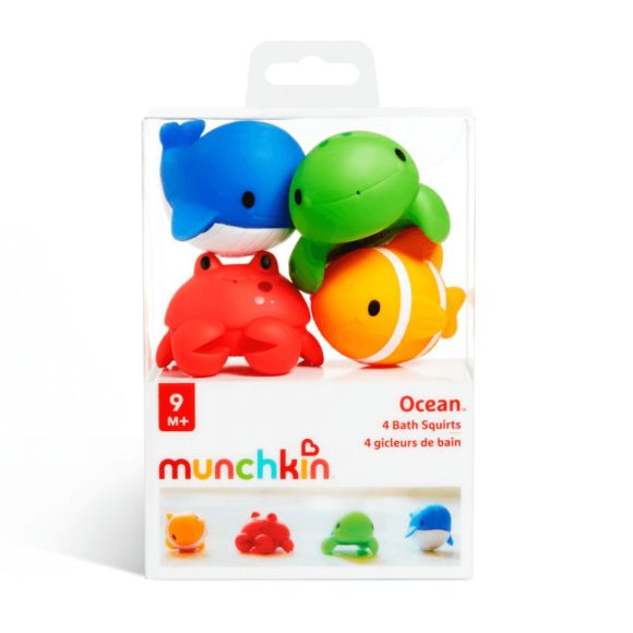 Munchkin Óceáni állatkák fürdőjáték (4 db)