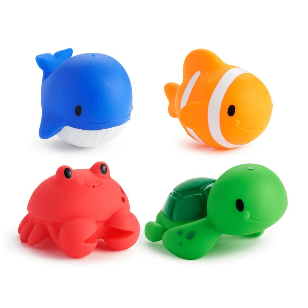 Munchkin Óceáni állatkák fürdőjáték (4 db)