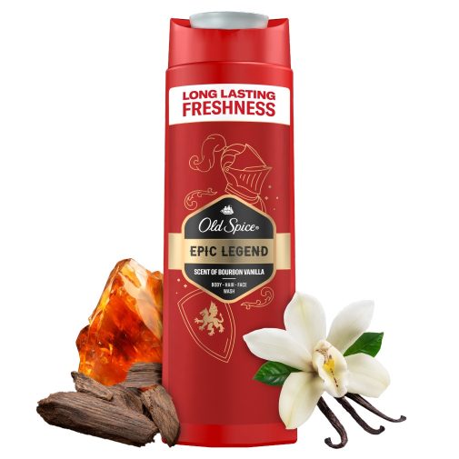 Old Spice Epic Legend 3 az 1-ben tusfürdő és sampon (400 ml)