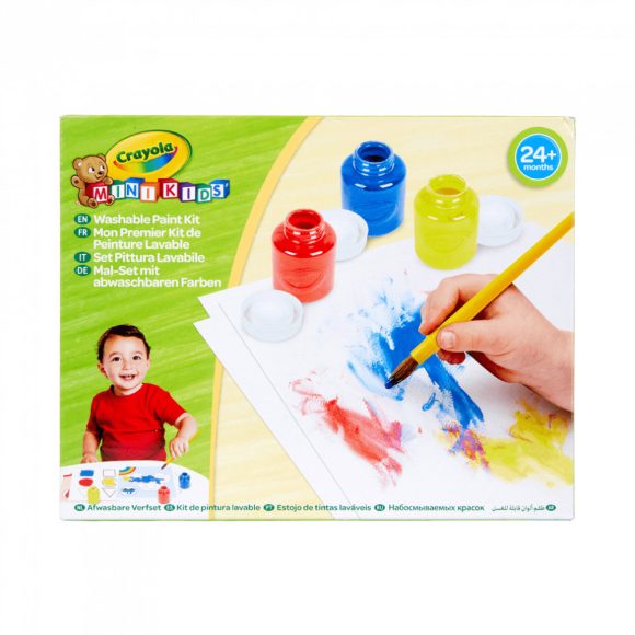 Crayola Mini Kids lemosható festőkészlet kicsiknek