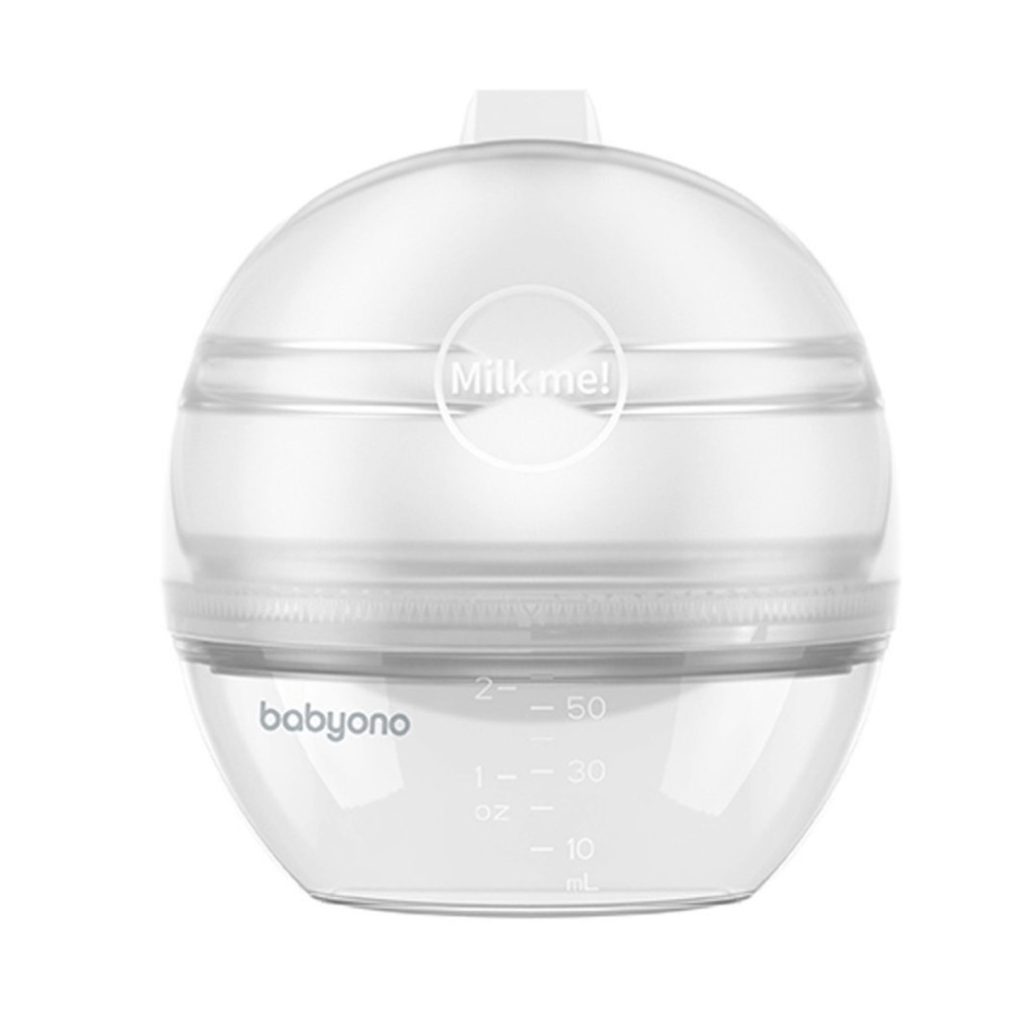 BabyOno tejgyűjtő kagyló MILK ME! - vákuumfunkcióval