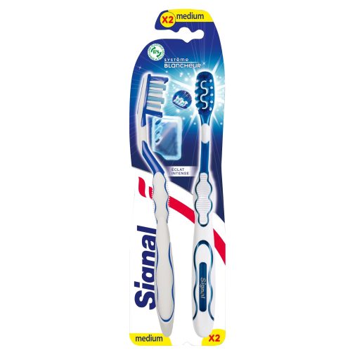 Signal White Now White System medium fogkefe duopack