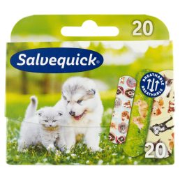 Salvequick Animals sebtapasz (20 db)
