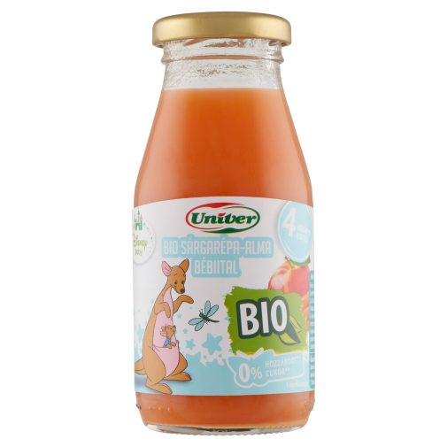 Univer sárgarépa-alma bébiital, 4 hó+ (200 ml)