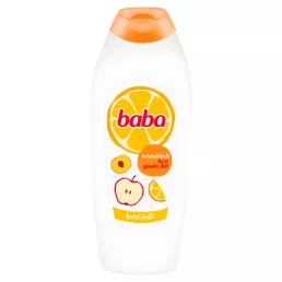 Baba habfürdő tej és gyümölcs illattal 750 ml