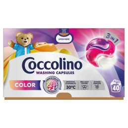 Coccolino Color mosókapszula, színes ruhákhoz (40 db)