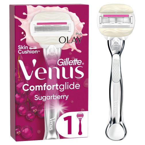 Gillette Venus ComfortGlide Sugarberry plus Olay borotva