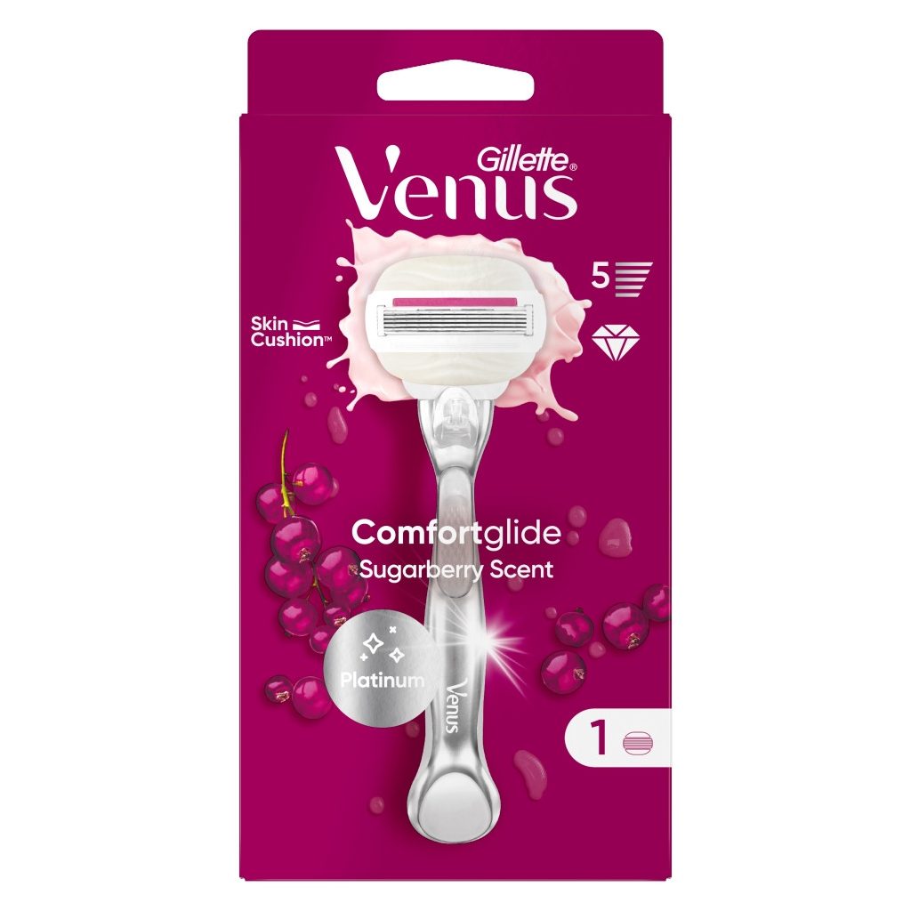 Gillette Venus ComfortGlide Sugarberry plus Olay borotva