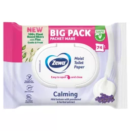 Zewa Calming BigPack nedves toalettpapír (74 db)