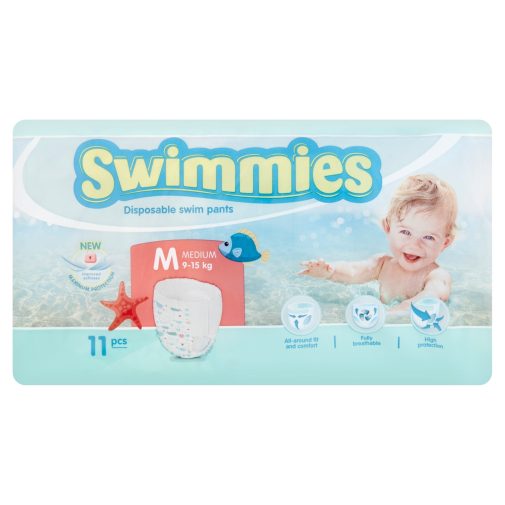 Swimmies úszópelenka M, 9-15 kg, 11 db