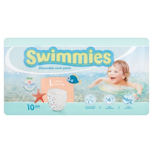 Swimmies úszópelenka L, 12-17 kg, 10 db