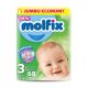 Molfix pelenka, Midi 3, 4-9 kg, 60 db