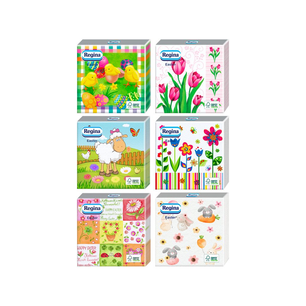 Regina Easter 1 rétegű szalvéta (20 db)