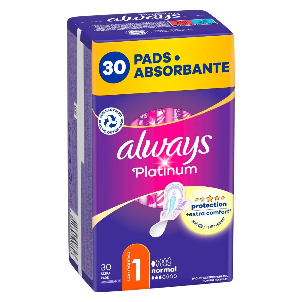 Always Ultra Platinum Normal egészségügyi betét (30 db)