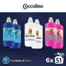Coccolino Perfume & Care öblítőválogatás (6x1275 ml)