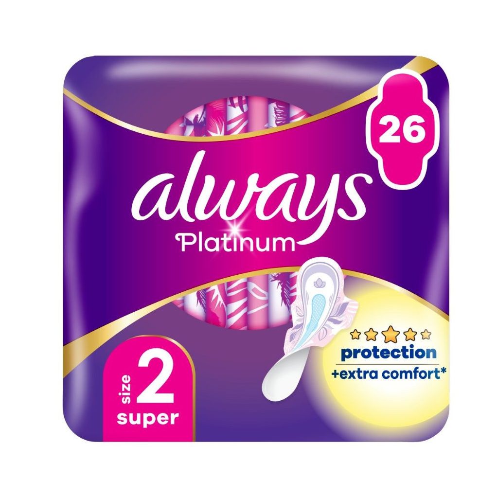 Always Ultra Platinum Super egészségügyi betét (26 db)