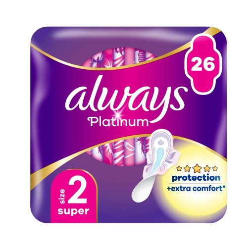 Always Ultra Platinum Super egészségügyi betét (26 db)