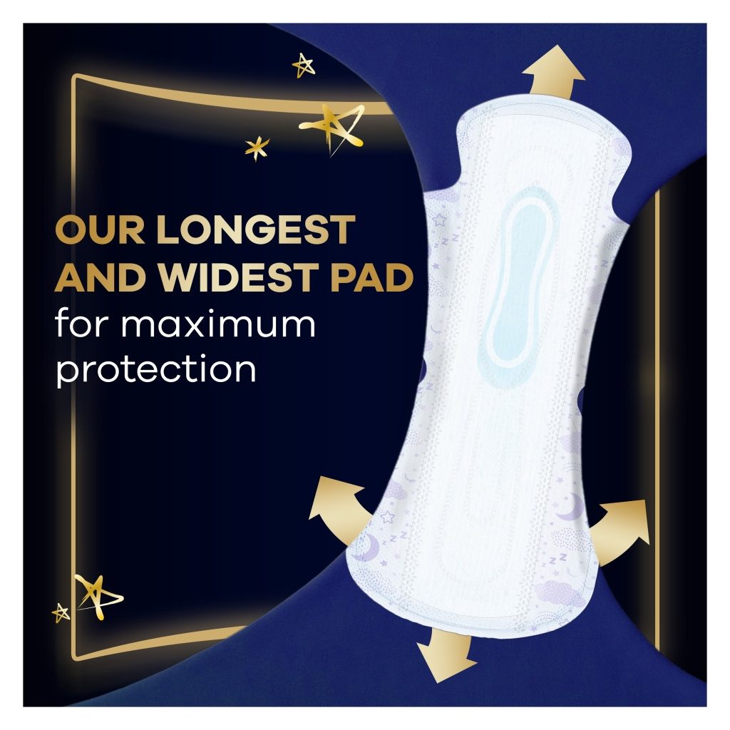 Always Ultra Ultimate Night egészségügyi betét, 6-os méret (8 db)