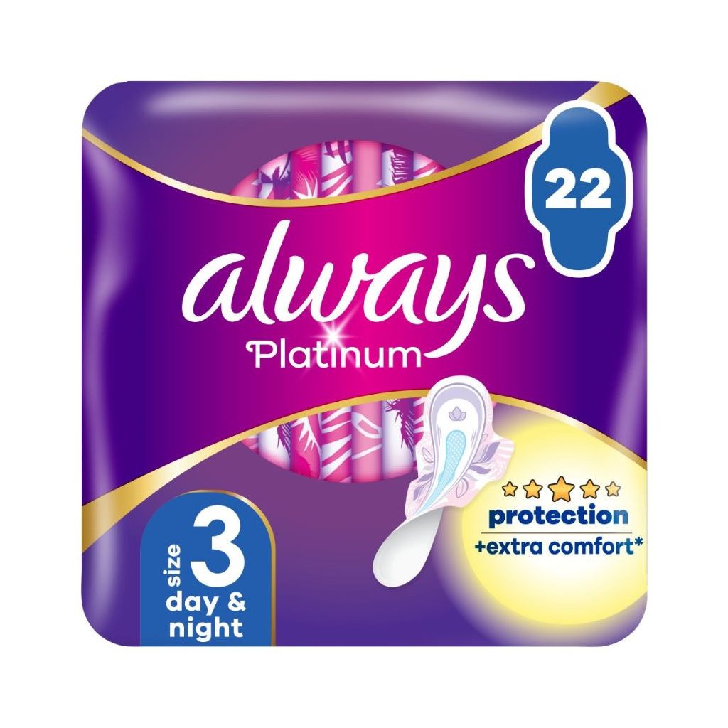 Always Ultra Platinum Night egészségügyi betét (22 db)