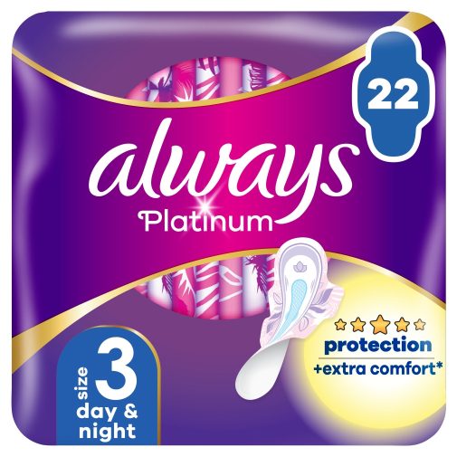 Always Ultra Platinum Night egészségügyi betét (22 db)