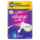 Always Ultra Platinum Night egészségügyi betét (22 db)