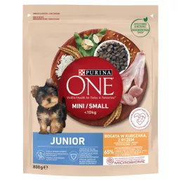   Purina One Mini Junior száraz kutyaeledel csirkével (800 g)