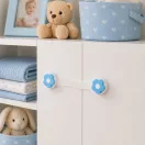 BabyBruin többfunkciós biztonsági zár, kék (7 colos)