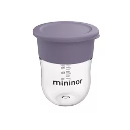 Mininor 360° ivástanuló pohár 220 ml (lila)