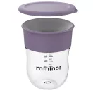 Mininor 360° ivástanuló pohár 220 ml (lila)